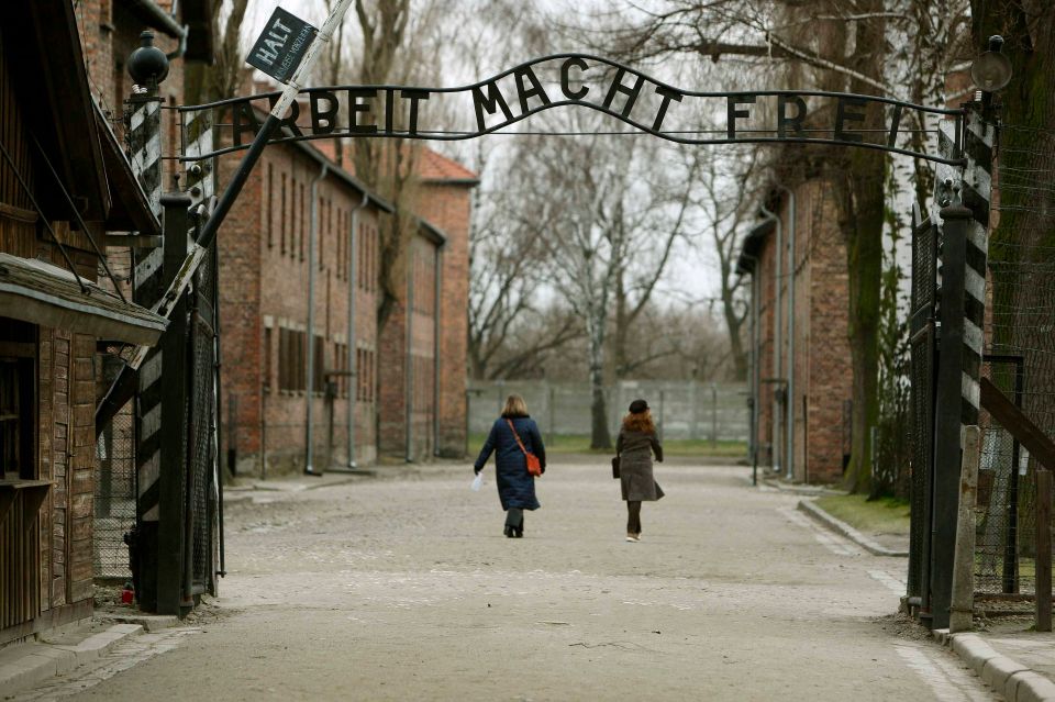  The Auschwitz concentration camp is now a museum near Krakow, Poland