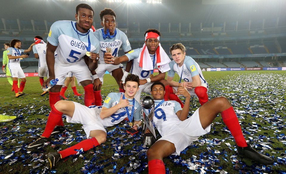 Gallagher was part of the England U17 squad that won the World Cup in India 