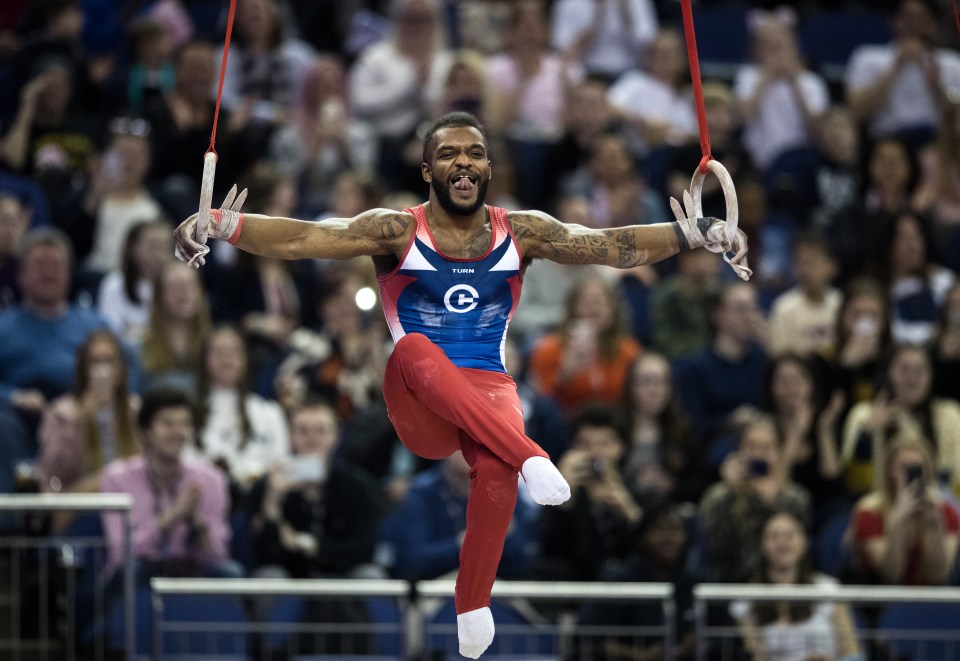 The showman delighted the crowds at the O2 Arena earlier this year at the Superstars of Gymnastics event