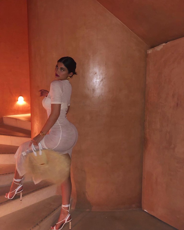  Kylie Jenner takes after her sisters when it comes to her voluptuous behind