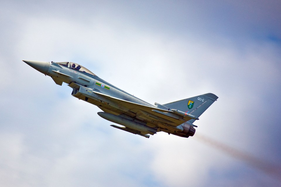  The Typhoon fighter jets were called to aid a Jet2 flight that had raised a hijack alert