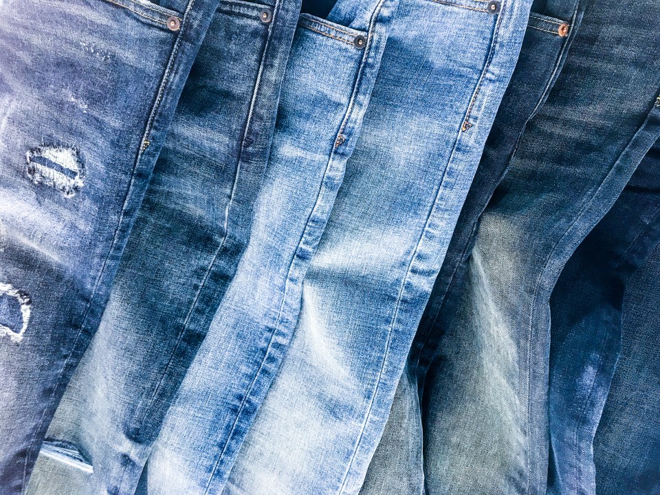  Jeans should be washed after four or five wears if you don't want them to fade too quickly