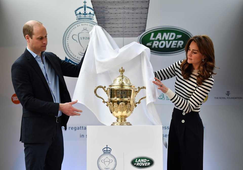  Prince William and Kate are to host The King’s Cup sailing regatta in Cowes on August 9