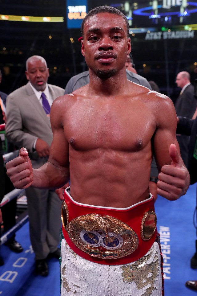 IBF welterweight champion Errol Spence is a target for Pacquiao