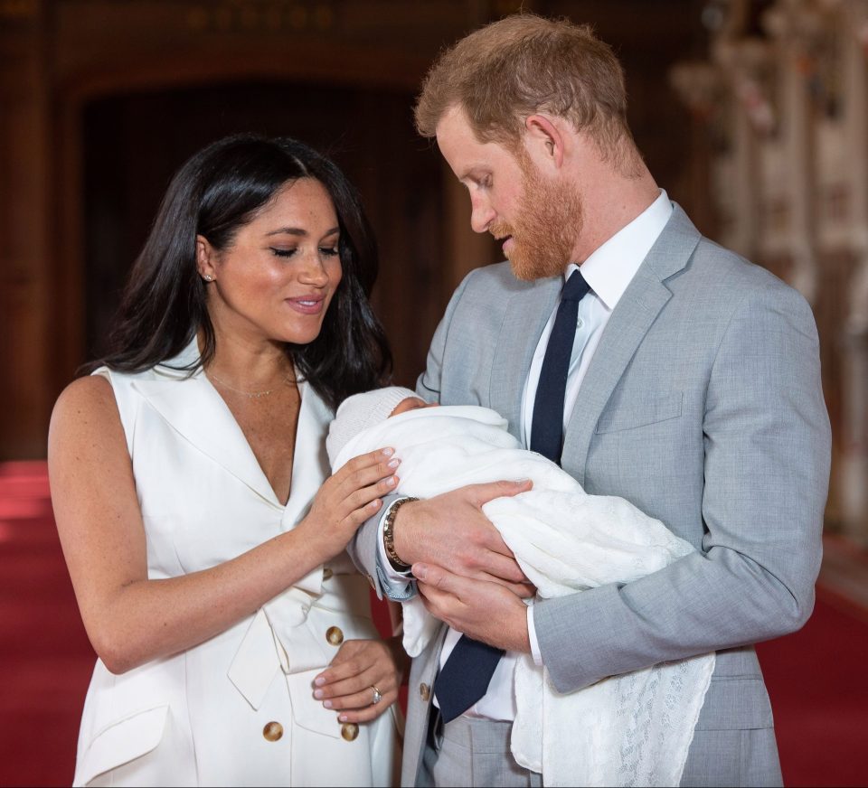  The Duke and Duchess of Sussex have chosen not to reveal the identity of baby Archie's godparents