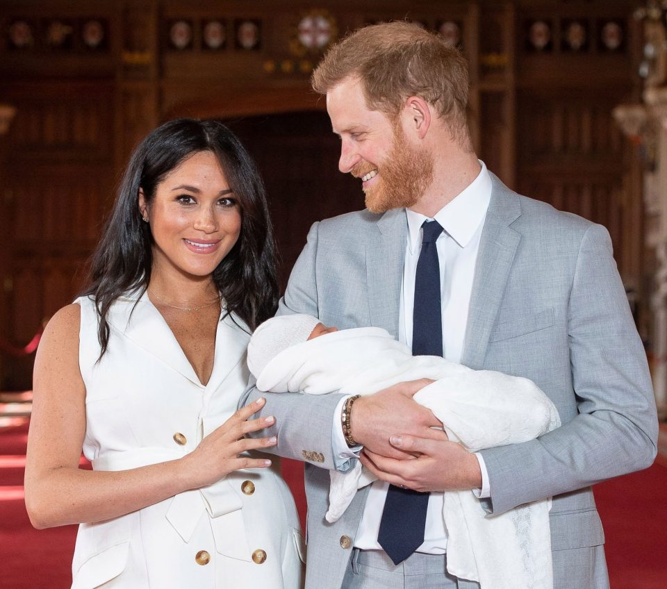  Meghan Markle and Prince Harry's baby Archie is due to be christened tomorrow