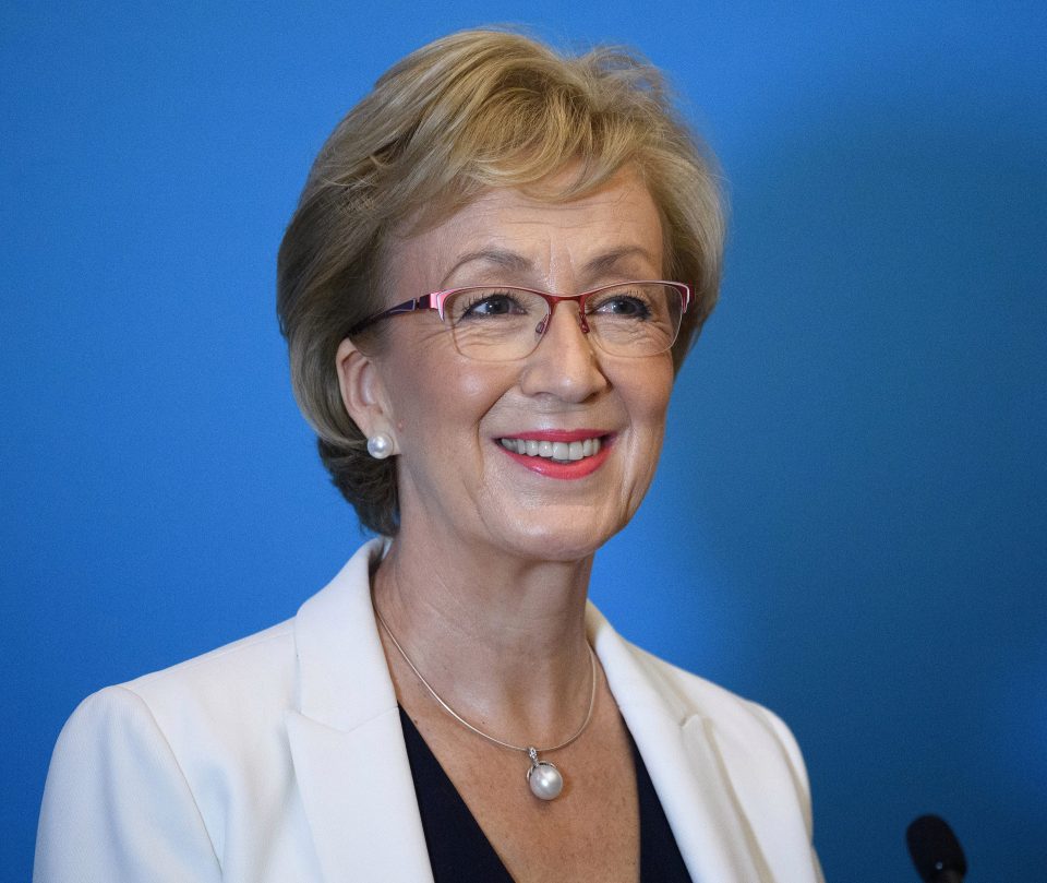  Commons Speaker Andrea Leadsom applauds the change in rules