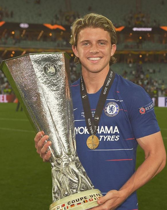 Gallagher recovered from a heart issue to be called up to Chelsea's squad for the Europa League final 