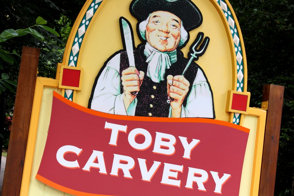  Until September, kids can eat for just £1 at Toby Carvery when any adult main meal is purchased