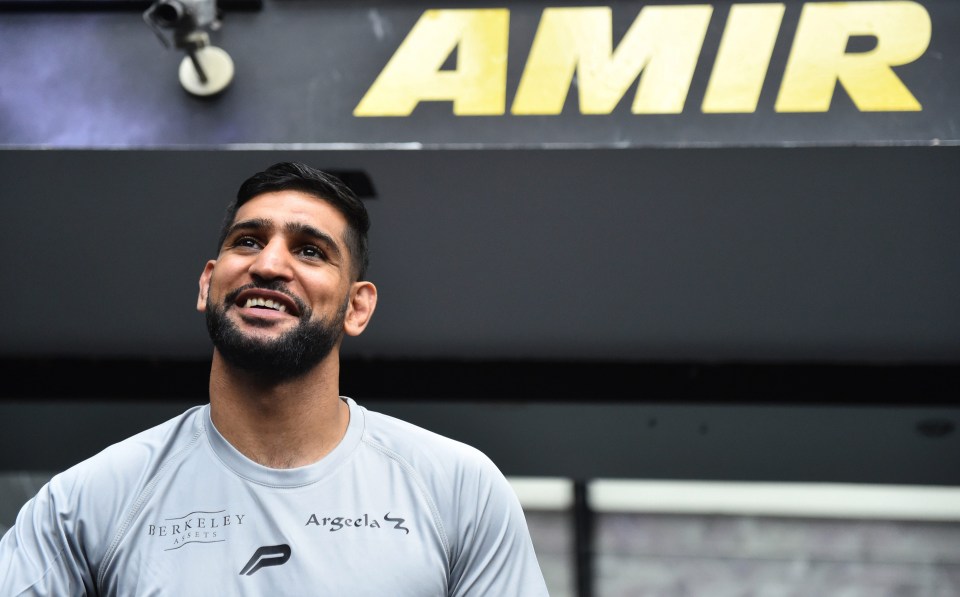 Khan is back in action after his defeat to Crawford in April