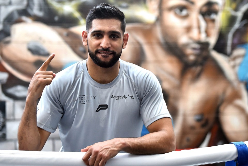 Amir Khan was pulled out of his last defeat against American Terence Crawford