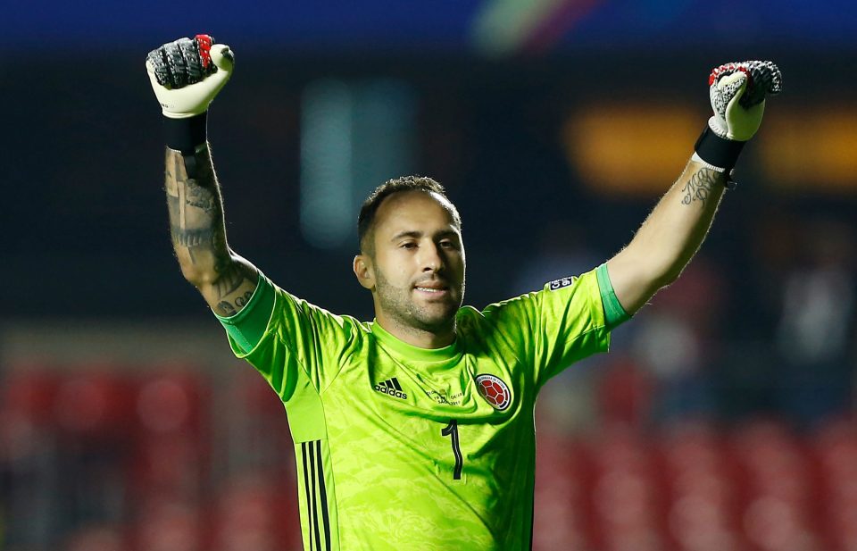  David Ospina helped Colombia reach the Copa America quarter-finals