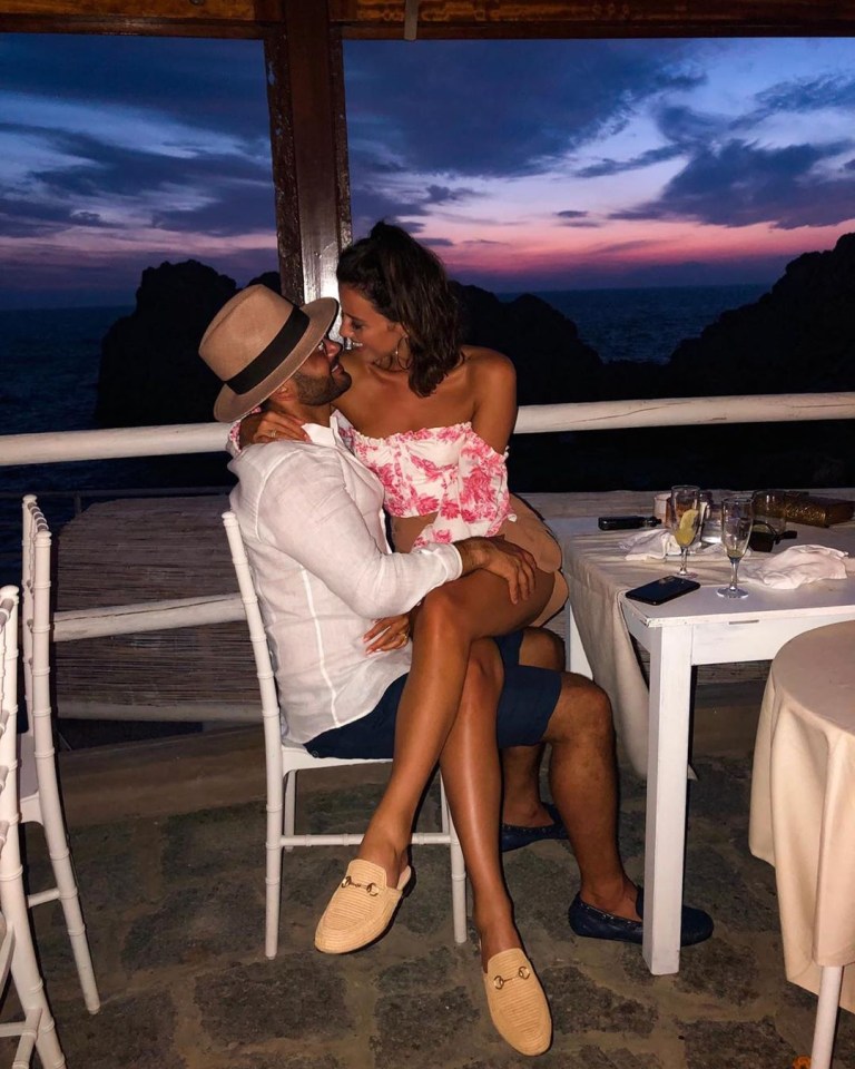  The couple enjoyed a blissful holiday together in Italy