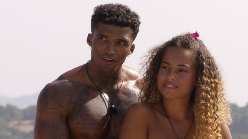  Amber and Michael have been coupled up and branded the most compatible pair in the villa