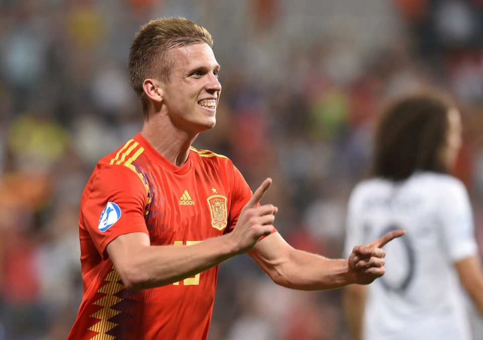  Dani Olmo scored the winner in Spain's U21 final win over Germany