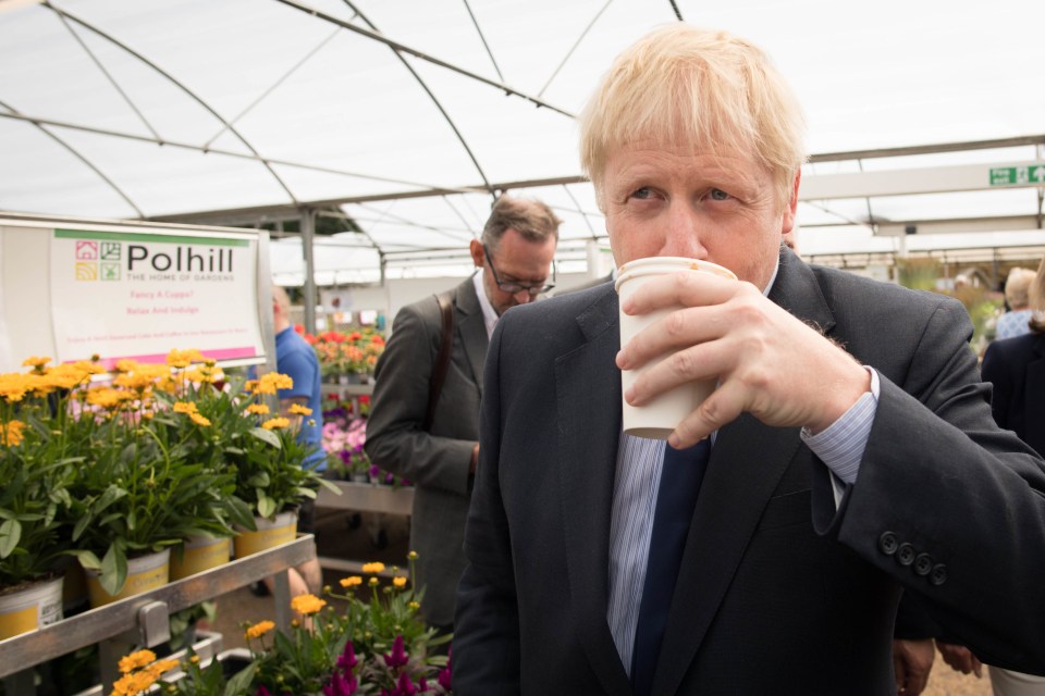  Boris Johnson campaigning in Kent today