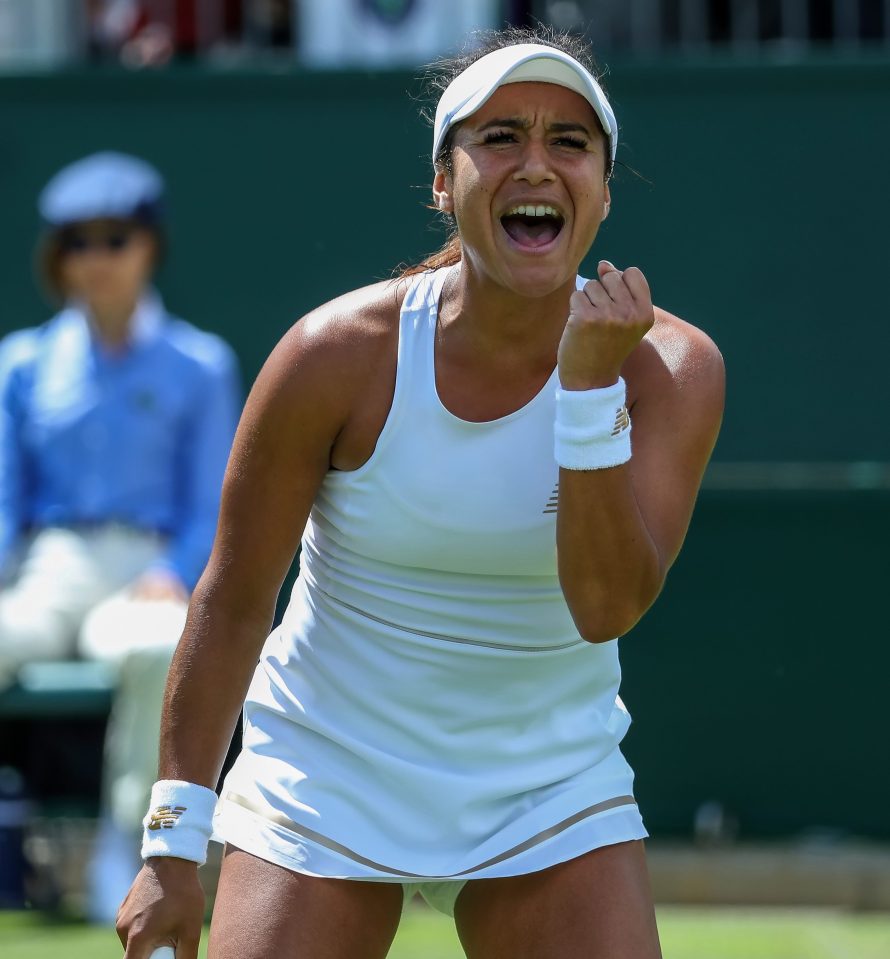  Heather Watson has cruised into the second round of the competition