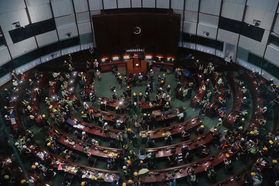  Half the members of Hong Kong's legislature are not elected but appointed by a committee accountable to Beijing