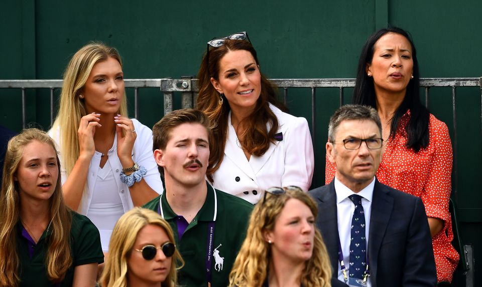  Kate Middleton also headed to Wimbledon for day two - but didn't cause a fuss