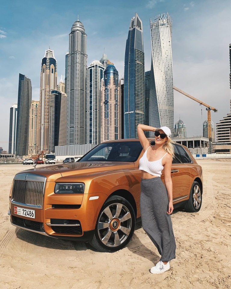  The Australian-born social media star is now based in Dubai