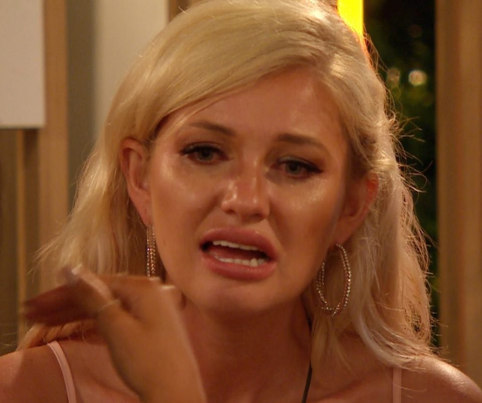  She suffered emotional turmoil on Love Island