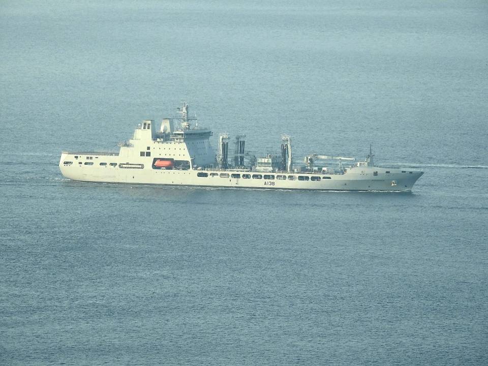  The Royal Navy ship used in this morning's dramatic raid