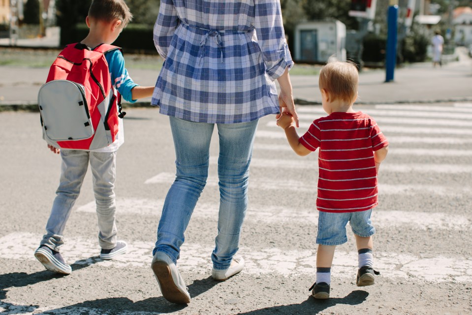  The mum says she hated being late for school as a child and now considers herself an 'extremely punctual person'