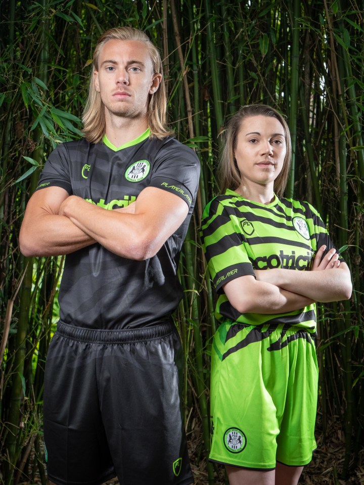  Forest Green have revealed their new kit for the season - made out of bamboo