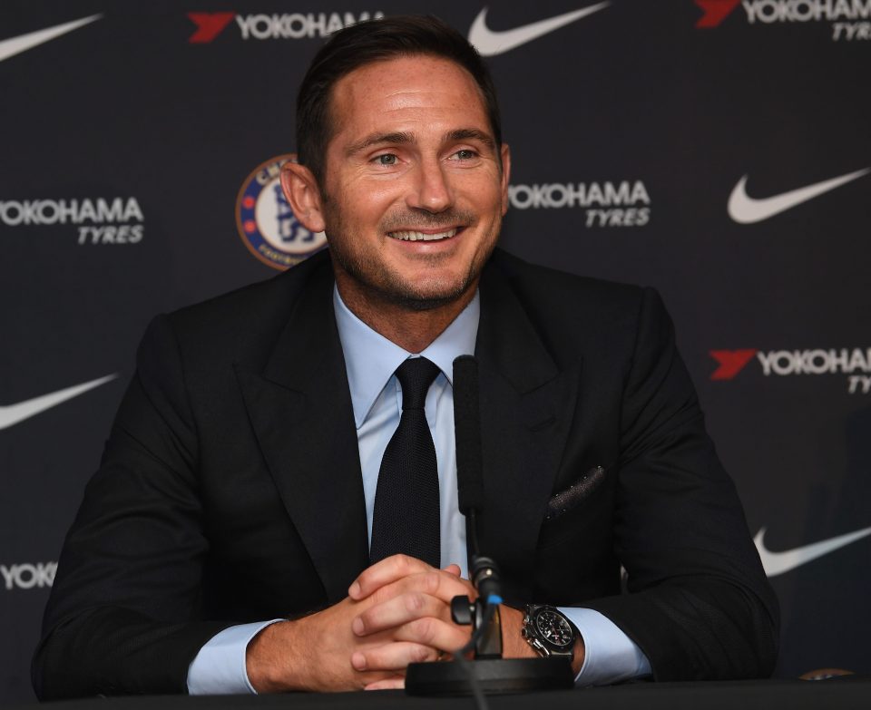  Frank Lampard was understandably delighted to be 'going home' and taking over at Chelsea