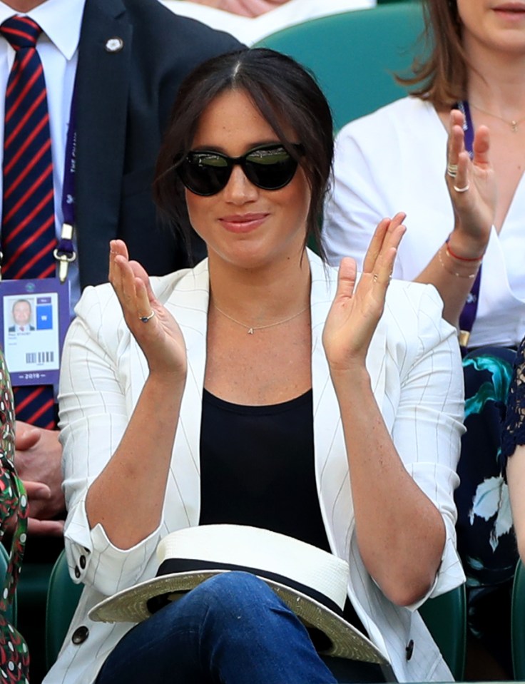  Meghan Markle made a surprise appearance at Wimbledon watching Serena Williams