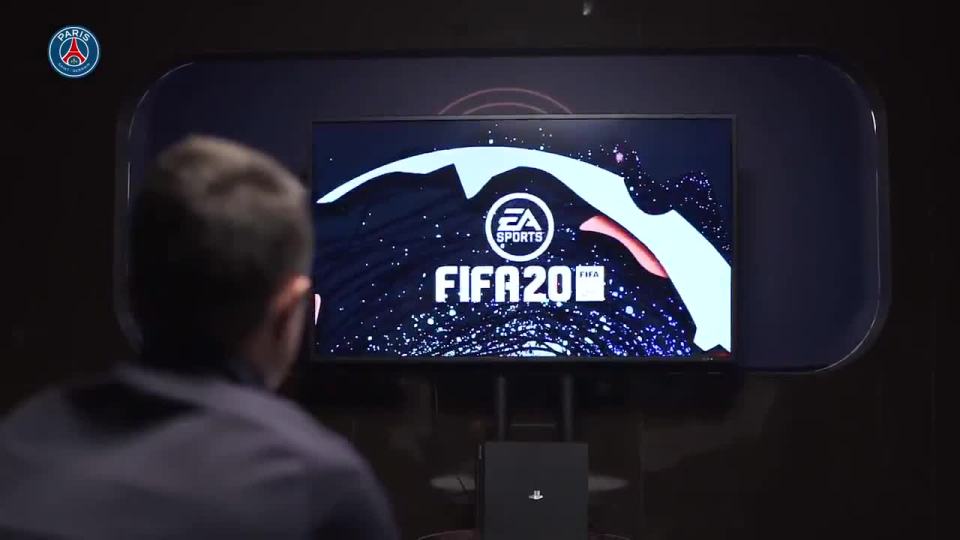  PSG unveiled Herrera in a Fifa 20-themed video