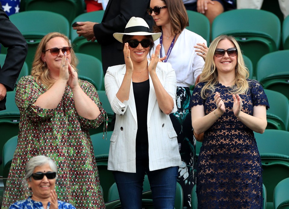 The Duchess of Cambridge has given either Genevieve Hillis (left) or Lindsay Roth (right) the role