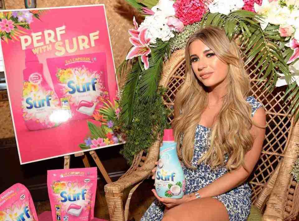  Dani has become Surf's latest brand ambassador