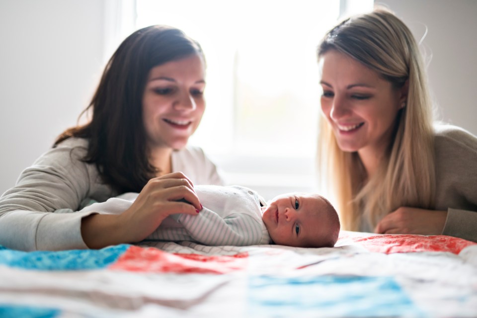  The mum explained she started chatting to Tara when they both realised they were pregnant at the same time