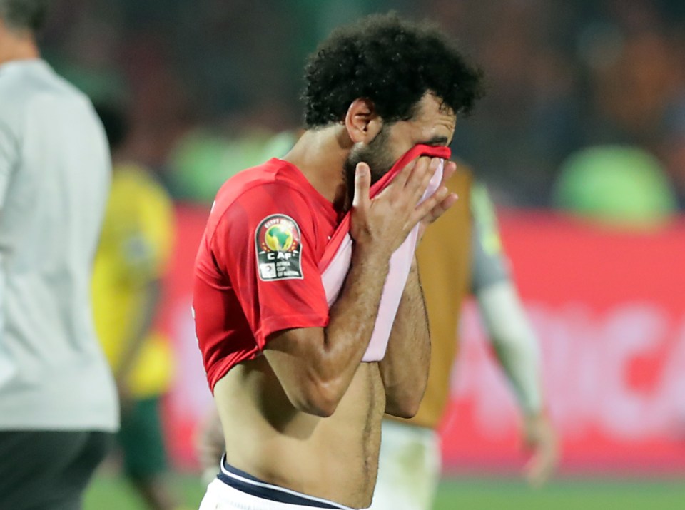  Salah won't get the chance to avenge his nation's 2017 final defeat