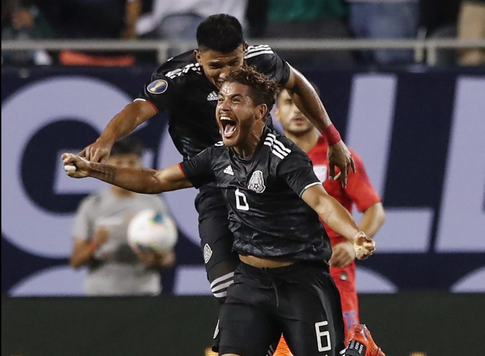  Jonathan dos Santos scored the winner from a lovely back flick in the final