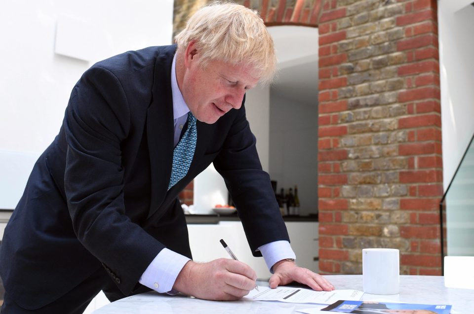  Mr Johnson has said that he is ready to 'be hated' if he is elected Prime Minister