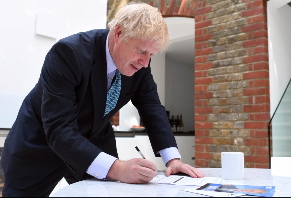  Boris Johnson has promised to leave without a deal if he has to