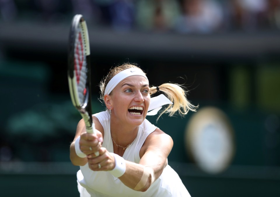 Kvitova has won the title here twice but it was not to be this year as she was undone in an epic battle