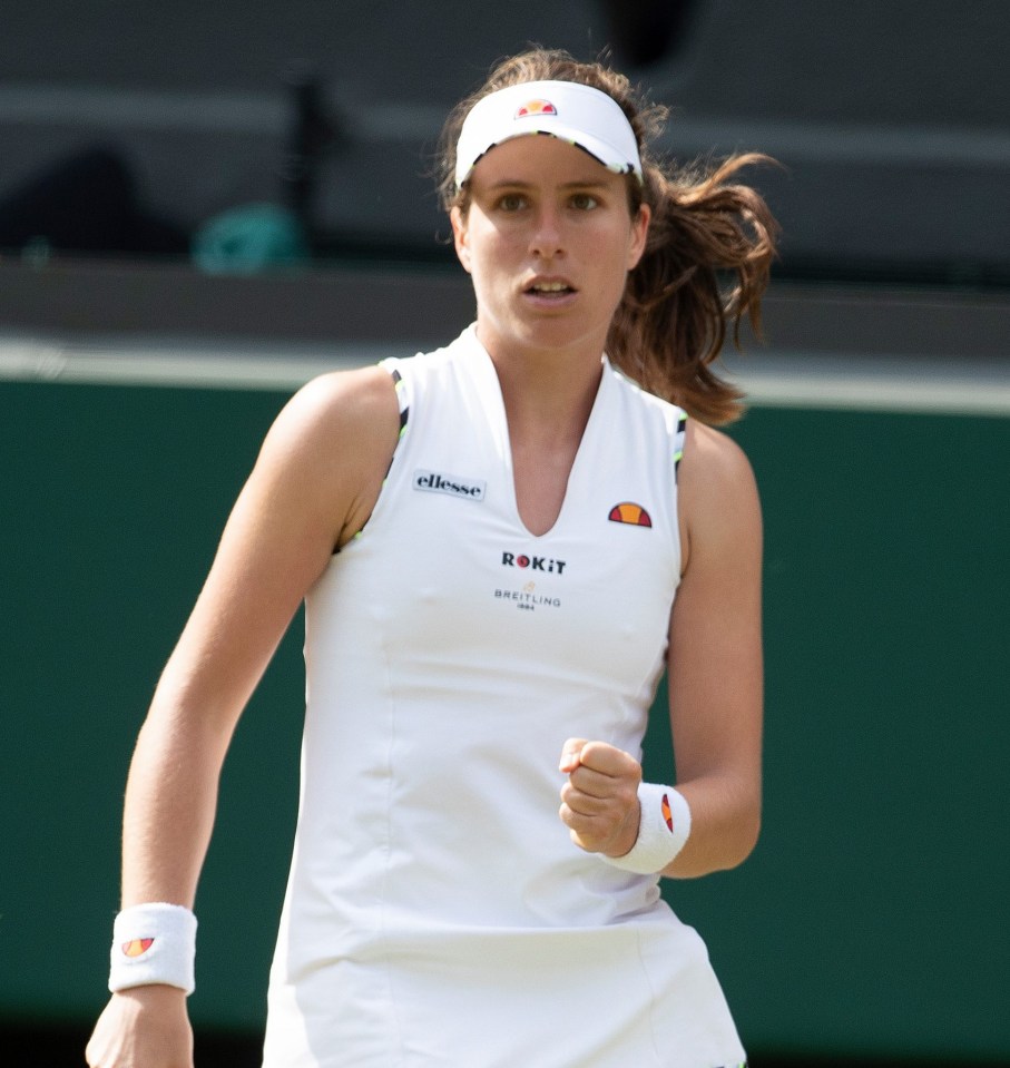 Jo Konta battled from a set down to beat Petra Kvitova and move into the Wimbledon quarter-finals