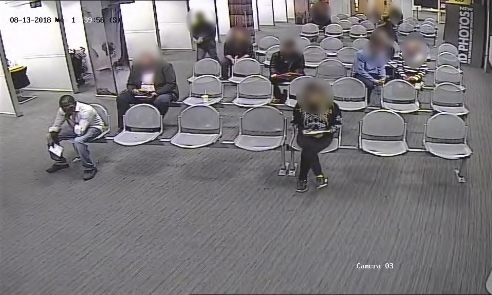  CCTV footage from the day before the attack showed Khater attending the passport office in Peterborough, where he applied for a fast-track passport