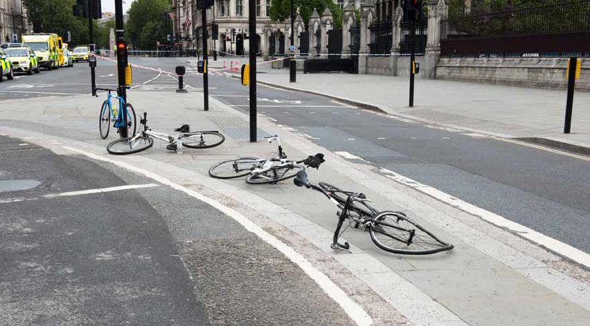  The Old Bailey heard from cyclists who had been hit in the attack