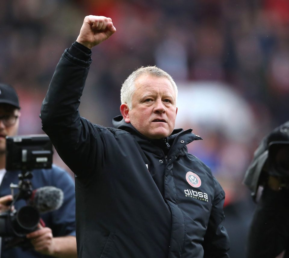  Chris Wilder signed a new three-year deal at Sheffield United