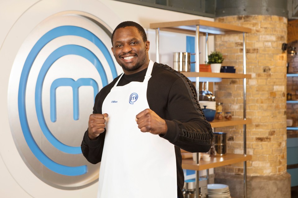 Dillian Whyte will appear on Celebrity Masterchef this year