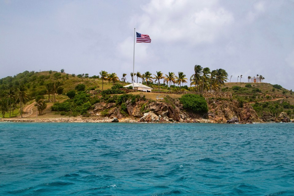 Epstein bought Little St James Island, in the US Virgin Islands as a private sanctuary