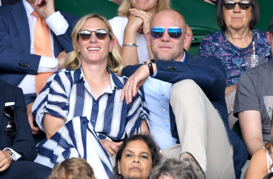  The royal and her ex-rugby player husband looked pleased to be enjoying a day out without their kids