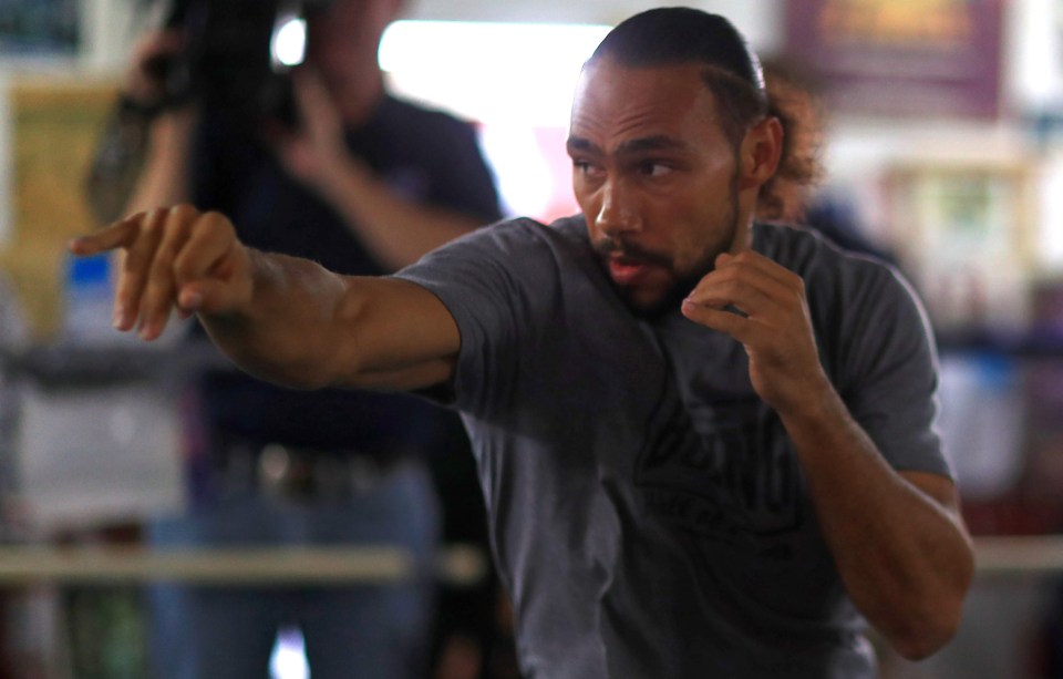 Keith Thurman defends his WBA welterweight title against the Filipino icon