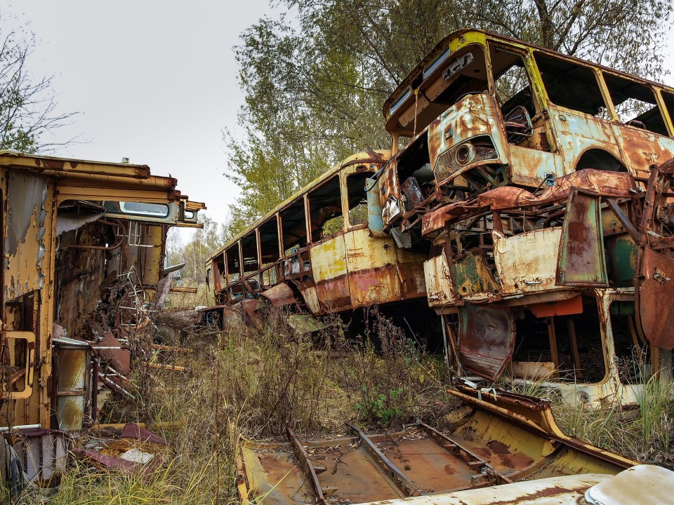 The area has been abandoned since 1986