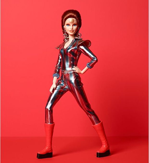 David Bowie’s alter-ego Ziggy Stardust has been immortalised as a Mattel Barbie doll