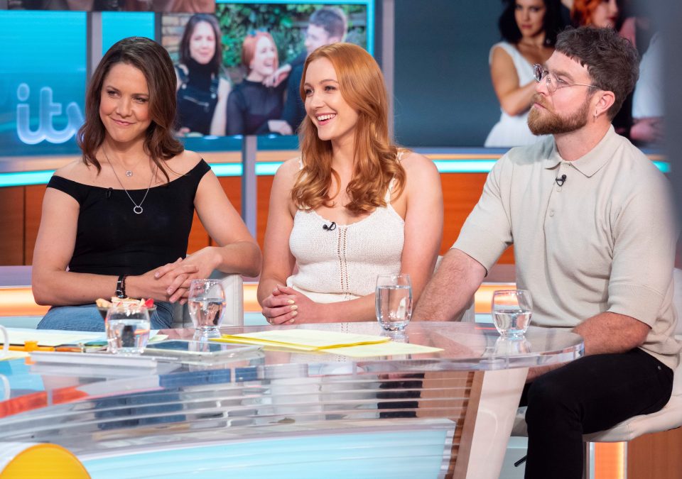  Married couple Cathy (left) and Thomas Keen have invited Nicole (centre) into their relationship